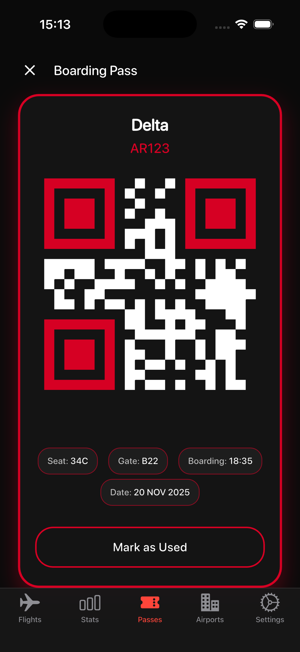 App screenshot